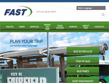 Tablet Screenshot of fasttransit.org